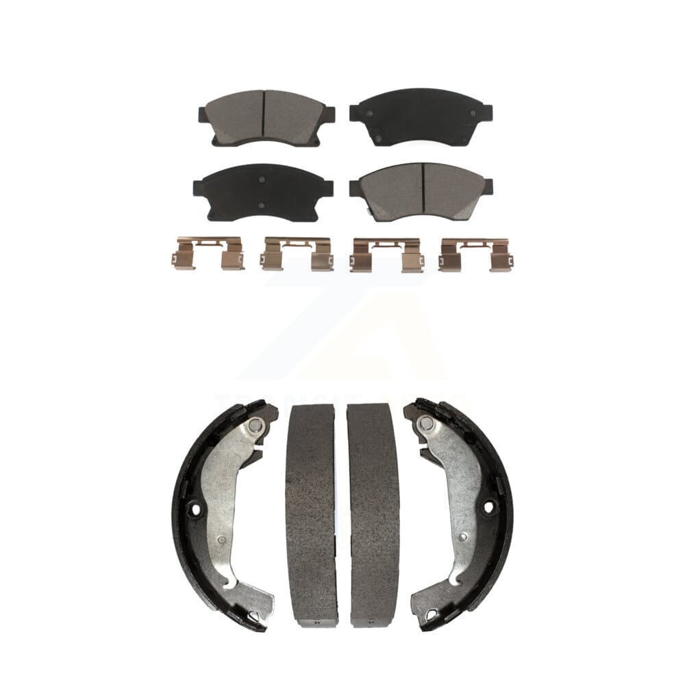 Transit Auto - KCN-100432 - Front and Rear Disc Brake Pad Kits image 1