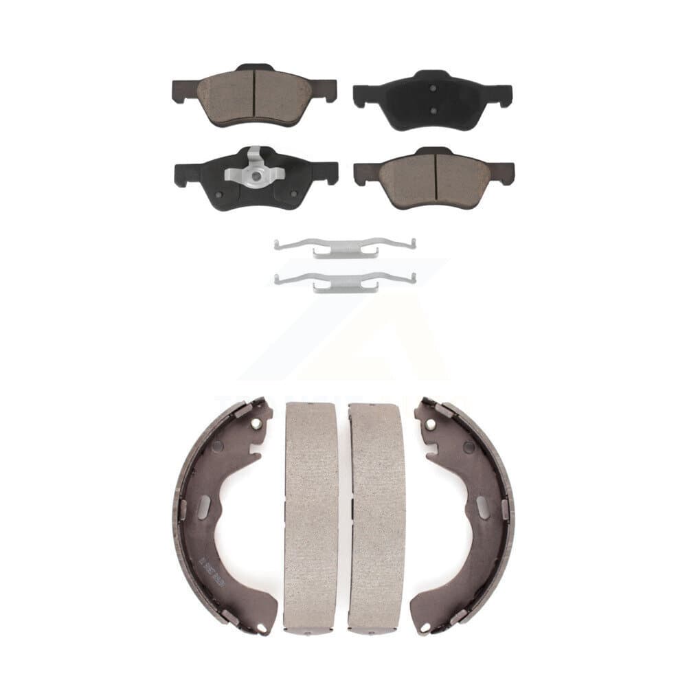 Transit Auto - KCN-100433 - Front and Rear Disc Brake Pad Kits image 1