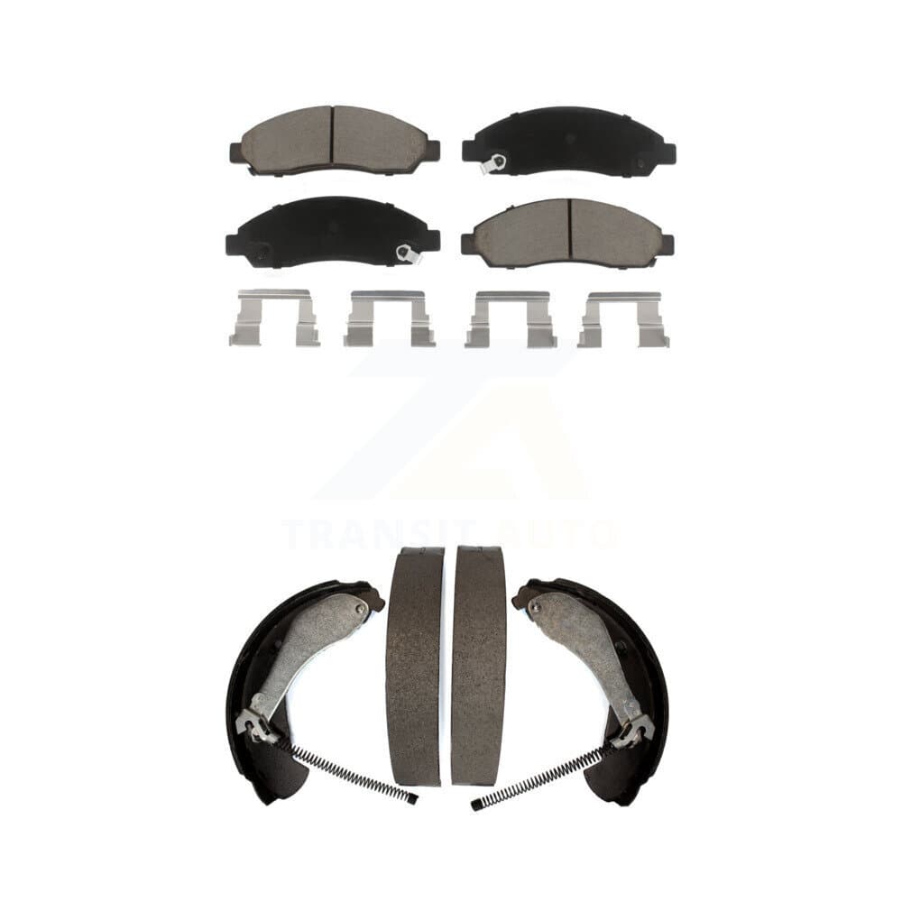 Transit Auto - KCN-100440 - Front and Rear Disc Brake Pad Kits image 1