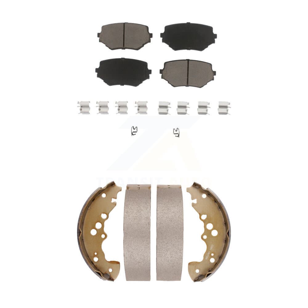 Transit Auto - KCN-100444 - Front and Rear Disc Brake Pad Kits image 1