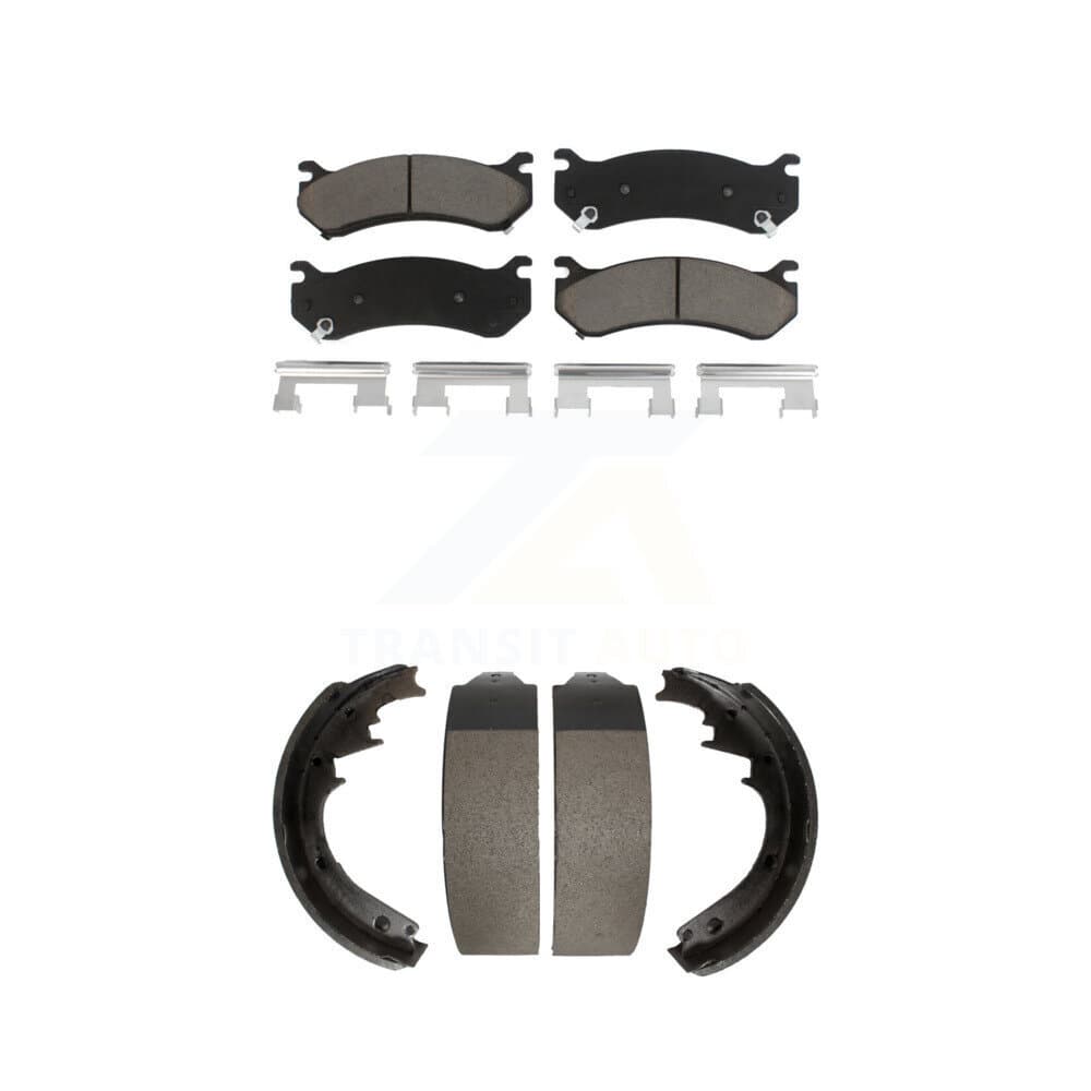 Transit Auto - KCN-100471 - Front and Rear Disc Brake Pad Kits image 1