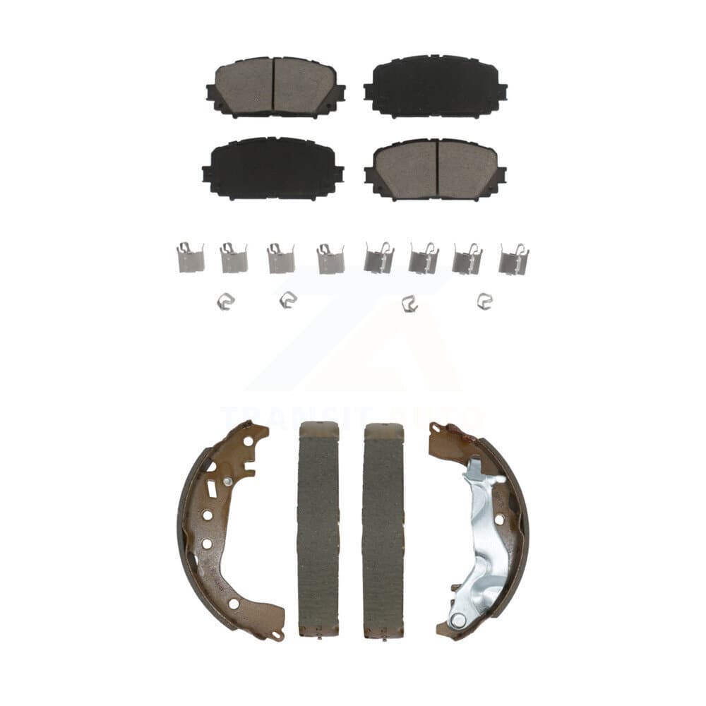 Transit Auto - KCN-100773 - Front and Rear Disc Brake Pad Kits image 1