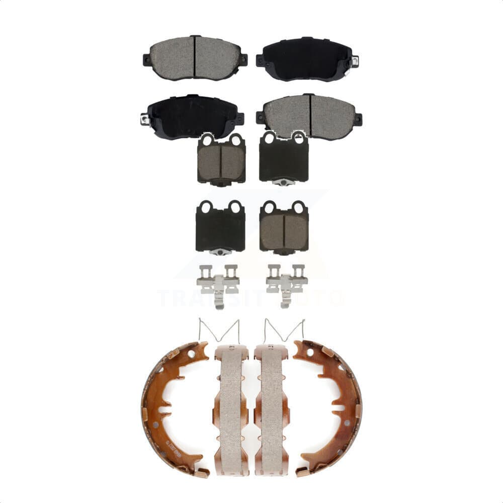 Transit Auto - KCN-100784 - Front and Rear Disc Brake Pad Kits image 1
