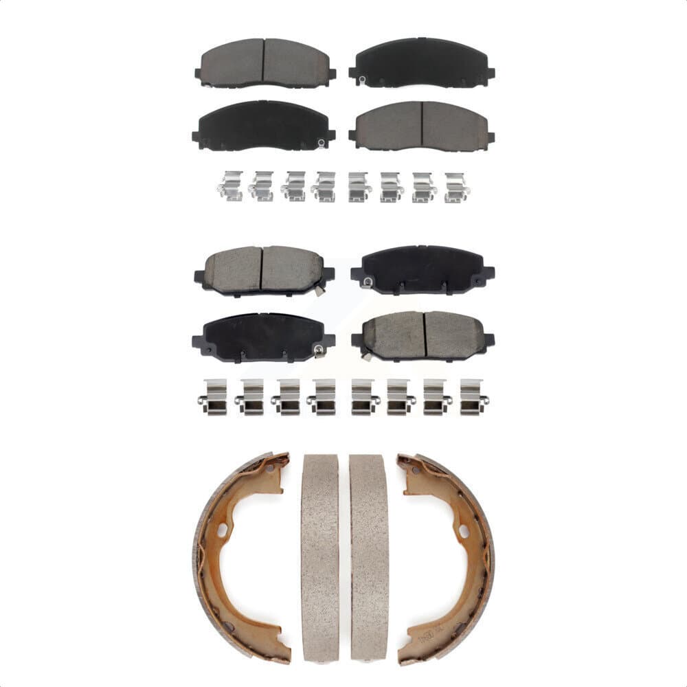 Transit Auto - KCN-100788 - Front and Rear Disc Brake Pad Kits image 1