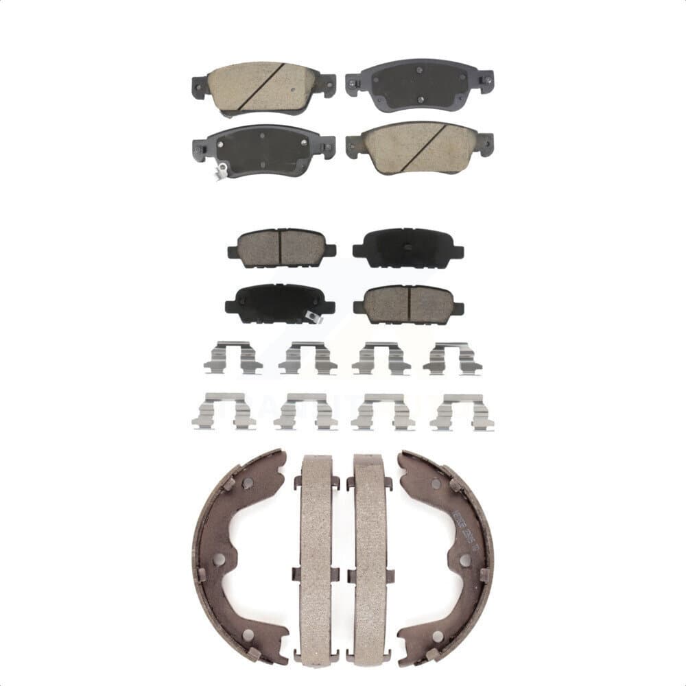 Transit Auto - KCN-100794 - Front and Rear Disc Brake Pad Kits image 1