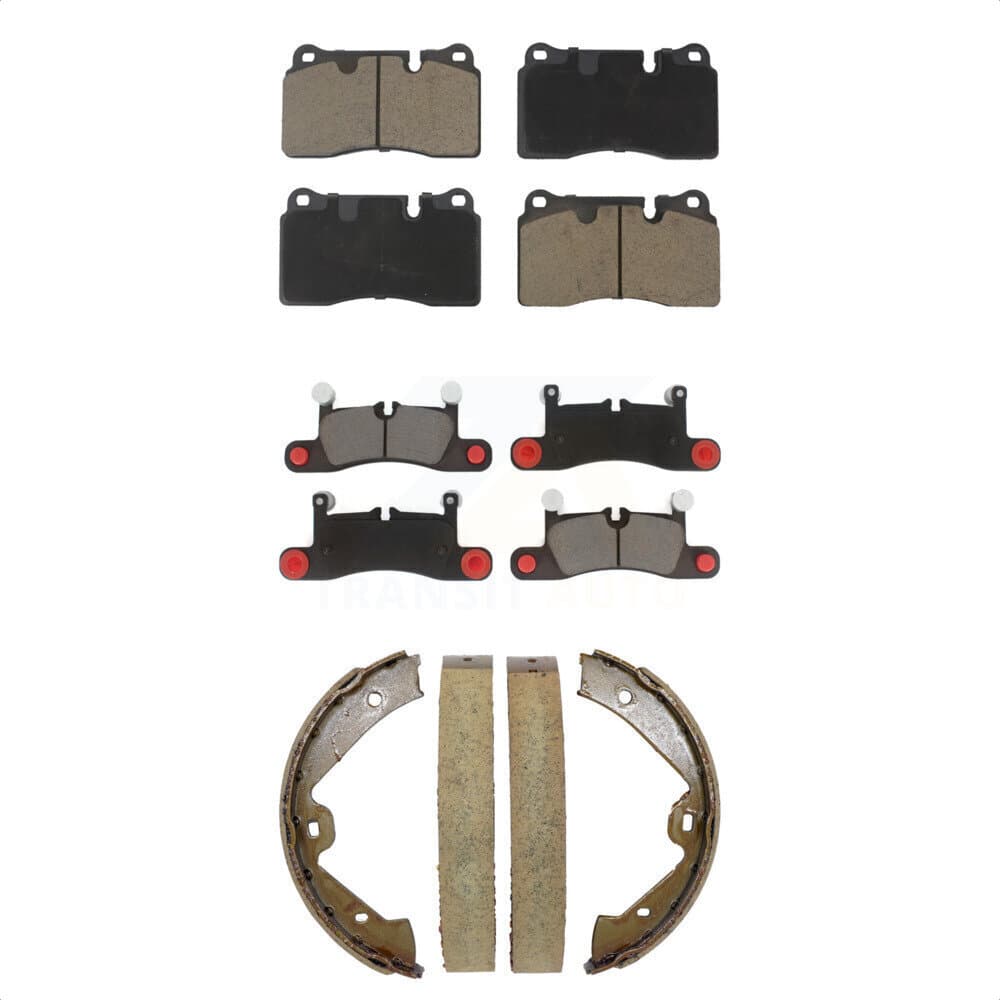 Transit Auto - KCN-100810 - Front and Rear Disc Brake Pad Kits image 1