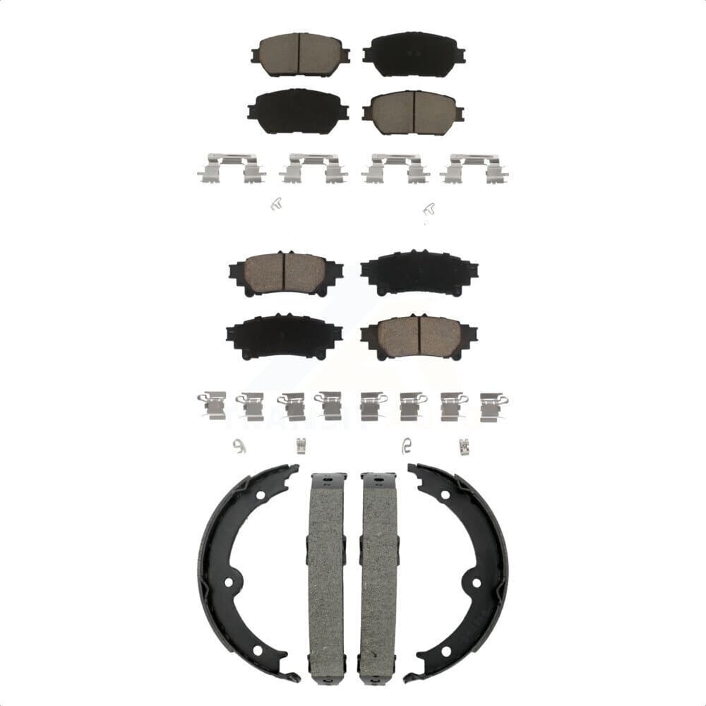 Transit Auto - KCN-100840 - Front and Rear Disc Brake Pad Kits image 1