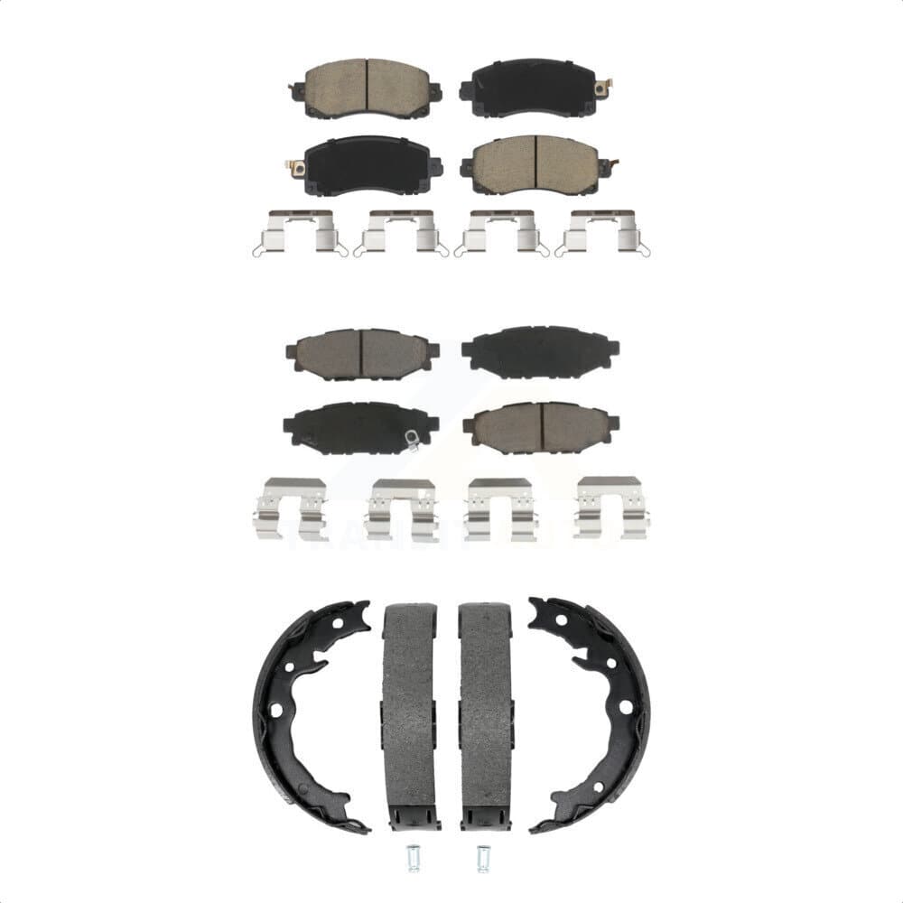 Transit Auto - KCN-100864 - Front and Rear Disc Brake Pad Kits image 1
