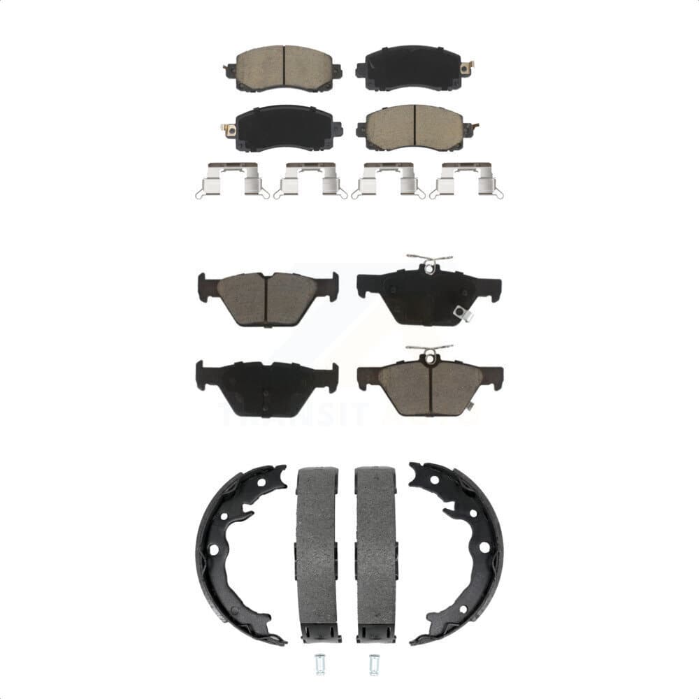 Transit Auto - KCN-100865 - Front and Rear Disc Brake Pad Kits image 1
