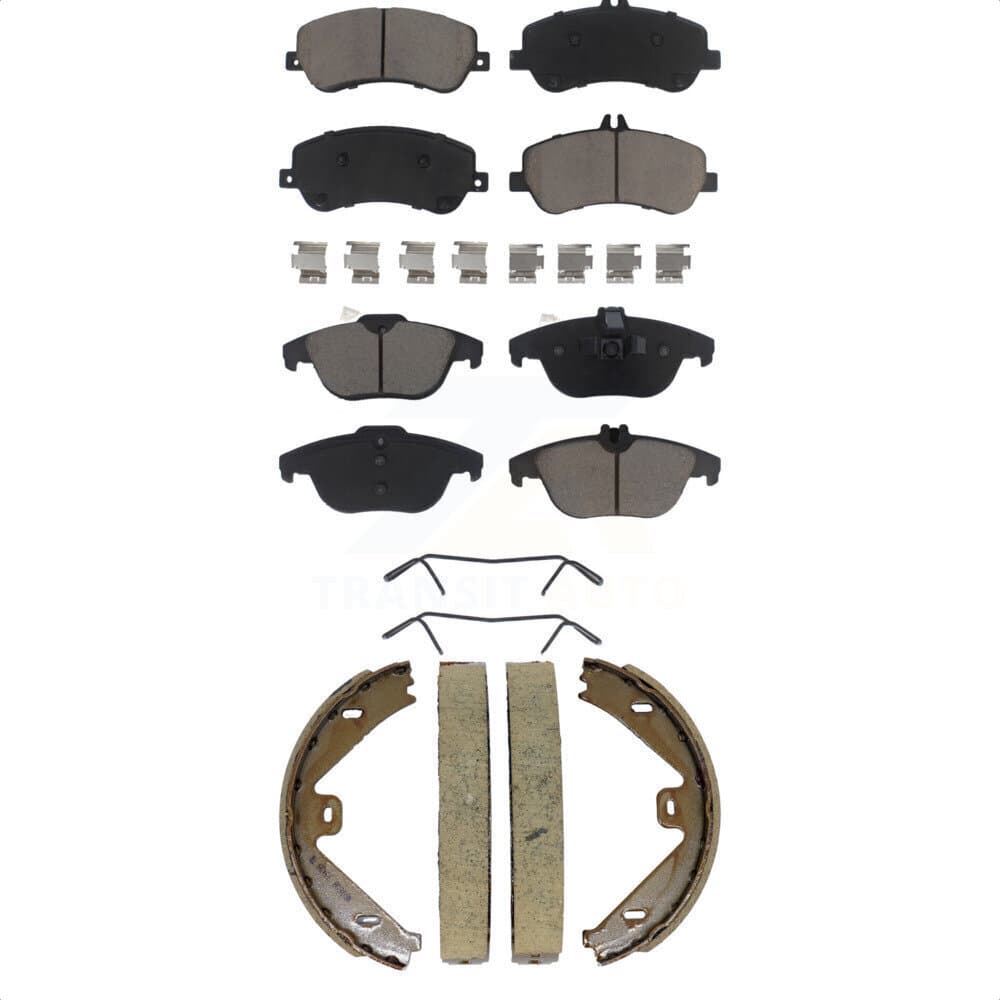 Transit Auto - KCN-100866 - Front and Rear Disc Brake Pad Kits image 1
