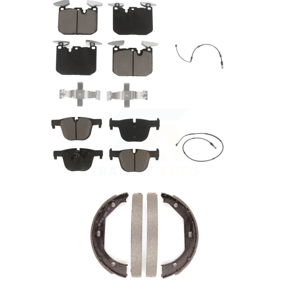 CMX - KCW-100351 - Front and Rear Disc Brake Pad Kits image 1