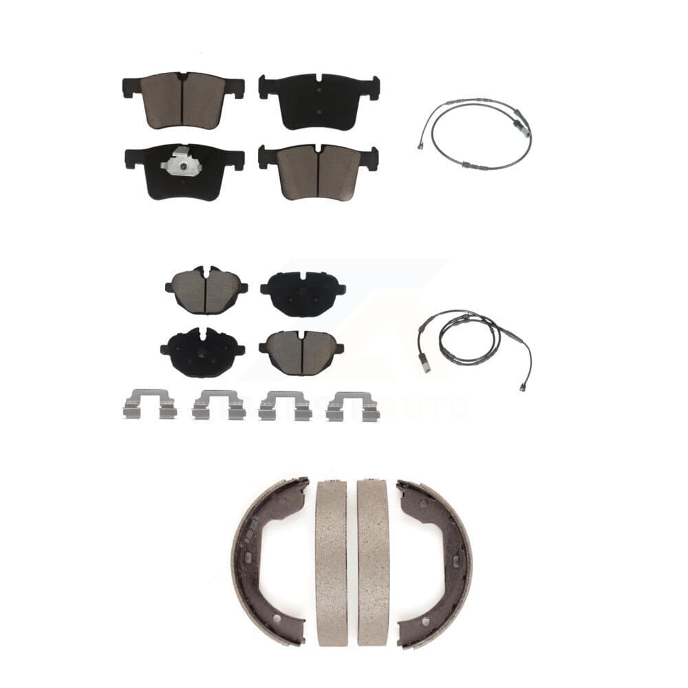 CMX - KCW-100391 - Front and Rear Disc Brake Pad Kits image 1