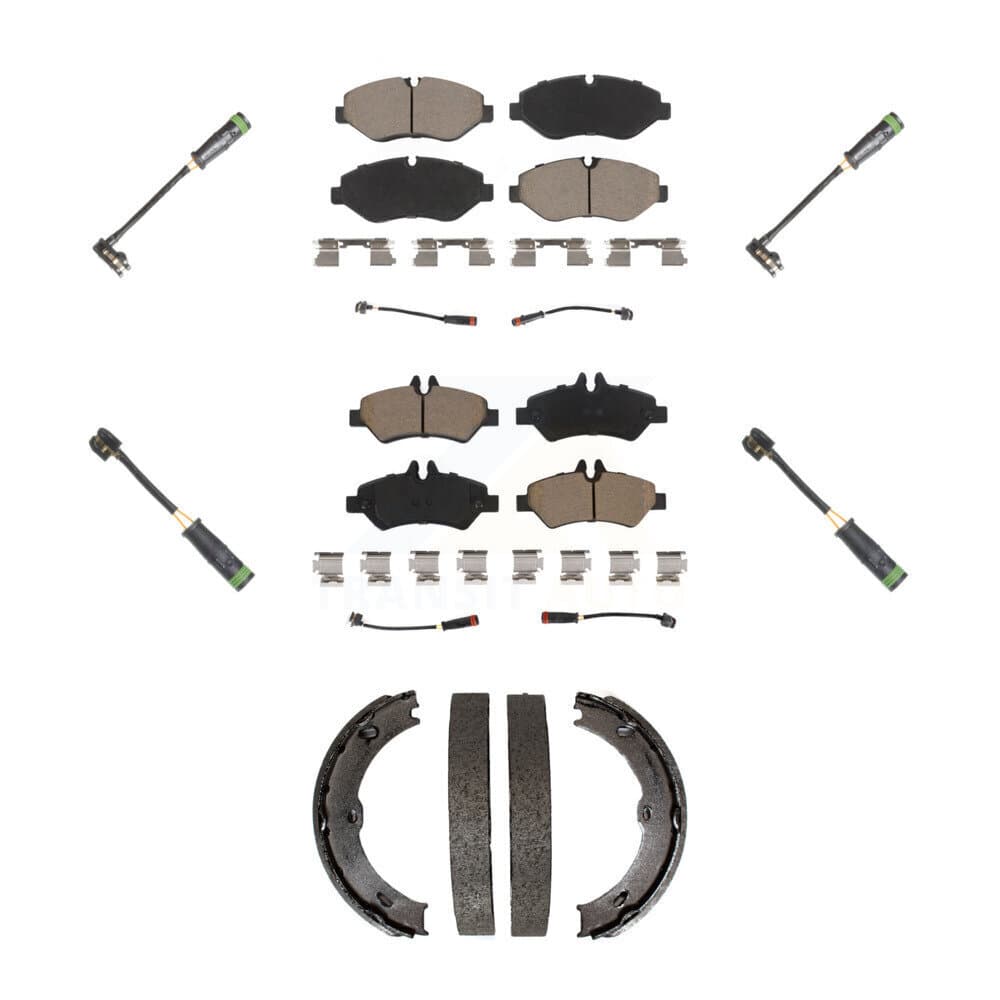 CMX - KCW-101048 - Front and Rear Disc Brake Pad Kits image 1