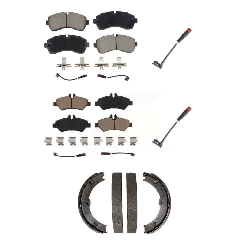 CMX - KCW-101272 - Front and Rear Disc Brake Pad Kits image 1