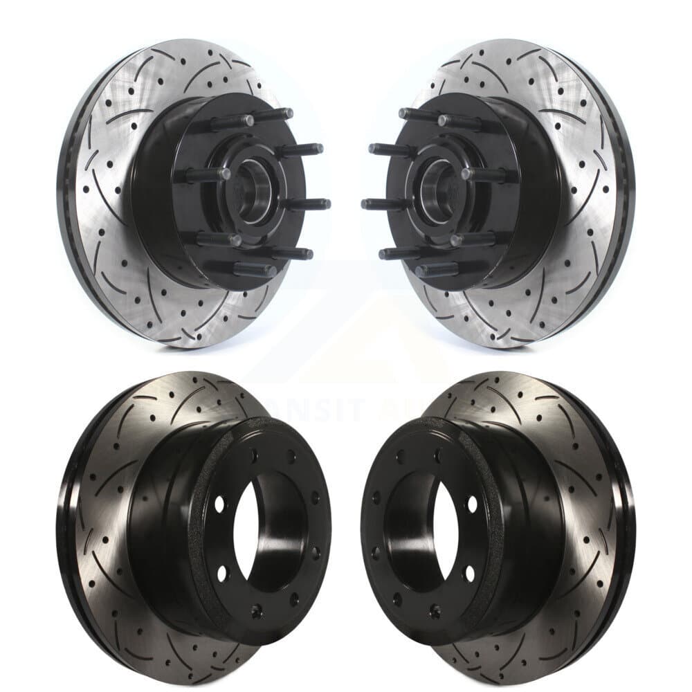 DS-One - KD-100609 - Front and Rear Disc Brake Rotor and Hub Assembly Kits image 1