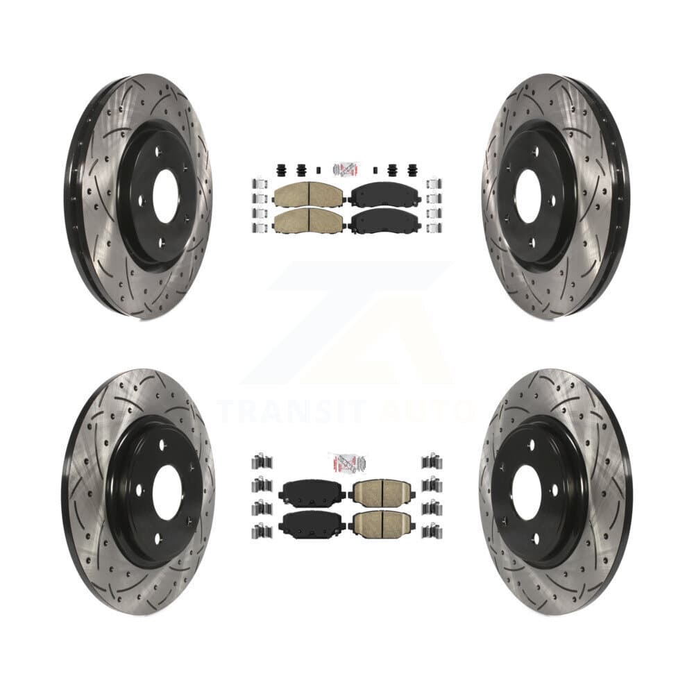 Transit Auto - KDA-100555 - Front and Rear Disc Brake Kits image 1