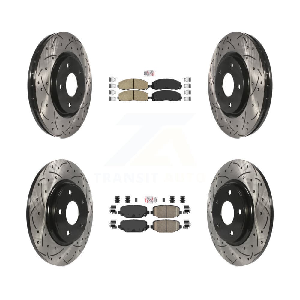Transit Auto - KDA-100556 - Front and Rear Disc Brake Kits image 1