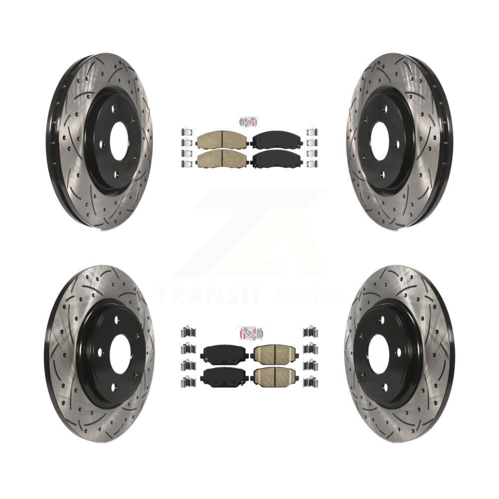 Transit Auto - KDA-100557 - Front and Rear Disc Brake Kits image 1