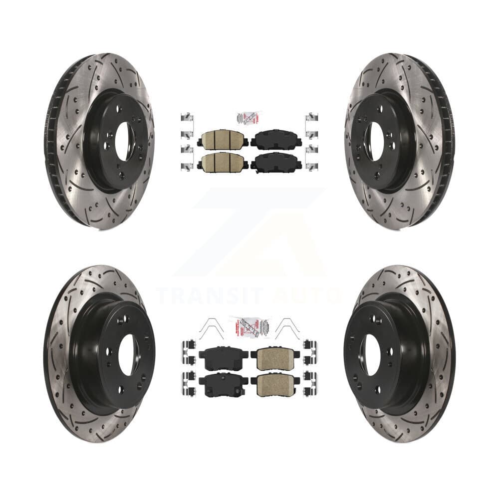 Transit Auto - KDA-100575 - Front and Rear Disc Brake Kits image 1