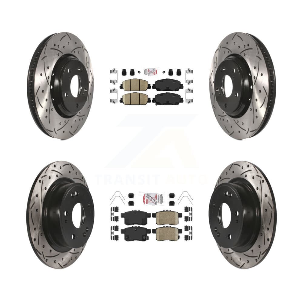 Transit Auto - KDA-100584 - Front and Rear Disc Brake Kits image 1
