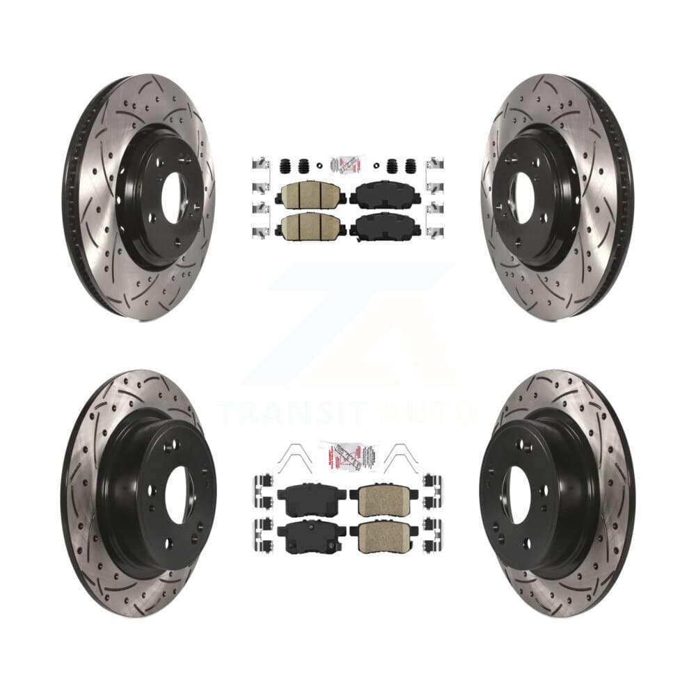 Transit Auto - KDA-100585 - Front and Rear Disc Brake Kits image 1