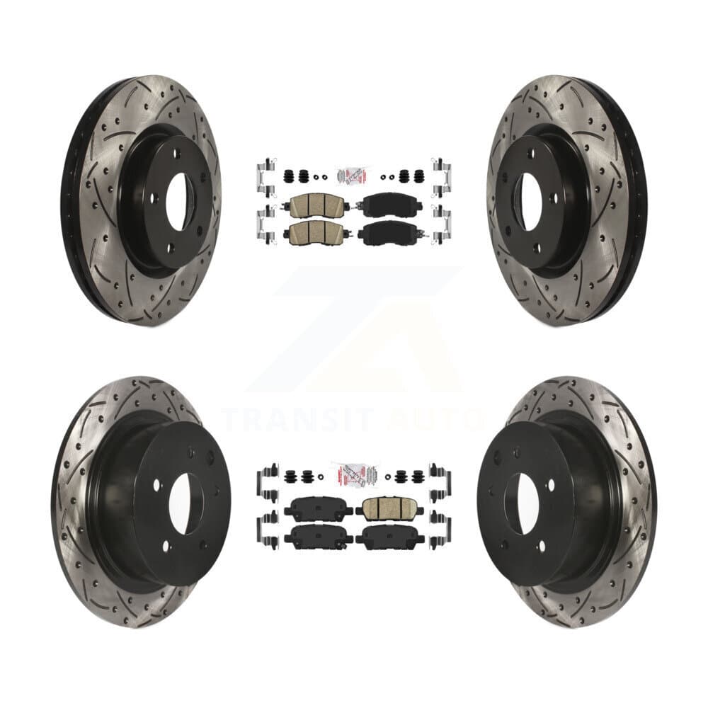 Transit Auto - KDA-100592 - Front and Rear Disc Brake Kits image 1