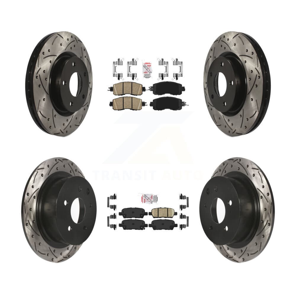 Transit Auto - KDA-100595 - Front and Rear Disc Brake Kits image 1