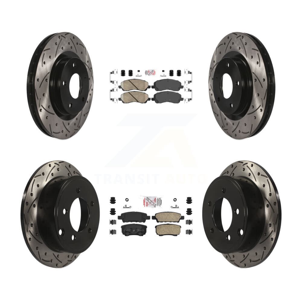 Transit Auto - KDA-100651 - Front and Rear Disc Brake Kits image 1