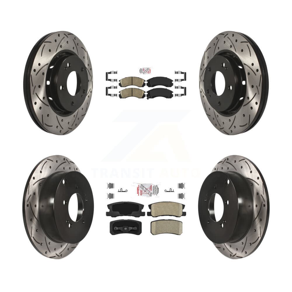 Transit Auto - KDA-100661 - Front and Rear Disc Brake Kits image 1