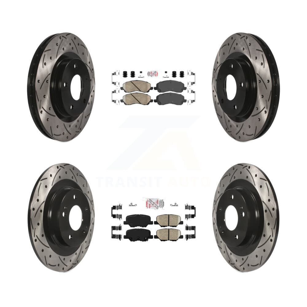 Transit Auto - KDA-100662 - Front and Rear Disc Brake Kits image 1