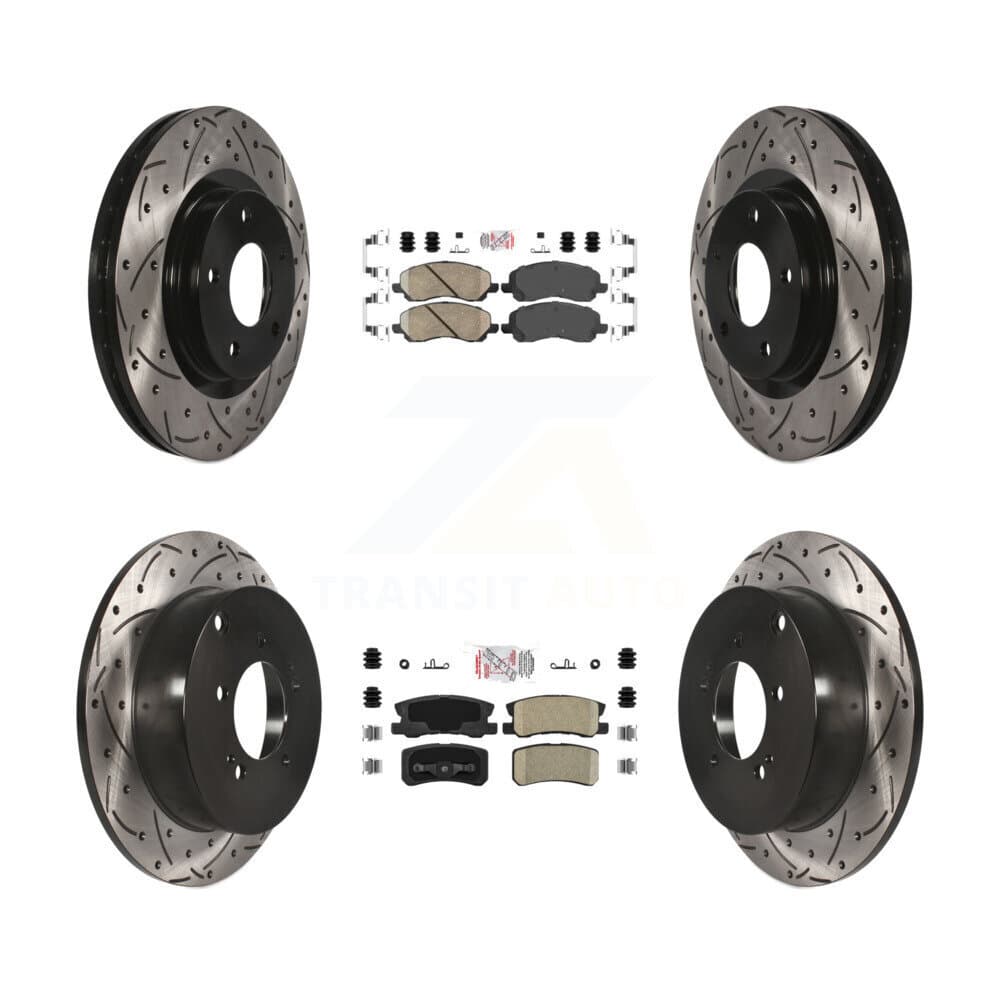 Transit Auto - KDA-100676 - Front and Rear Disc Brake Kits image 1
