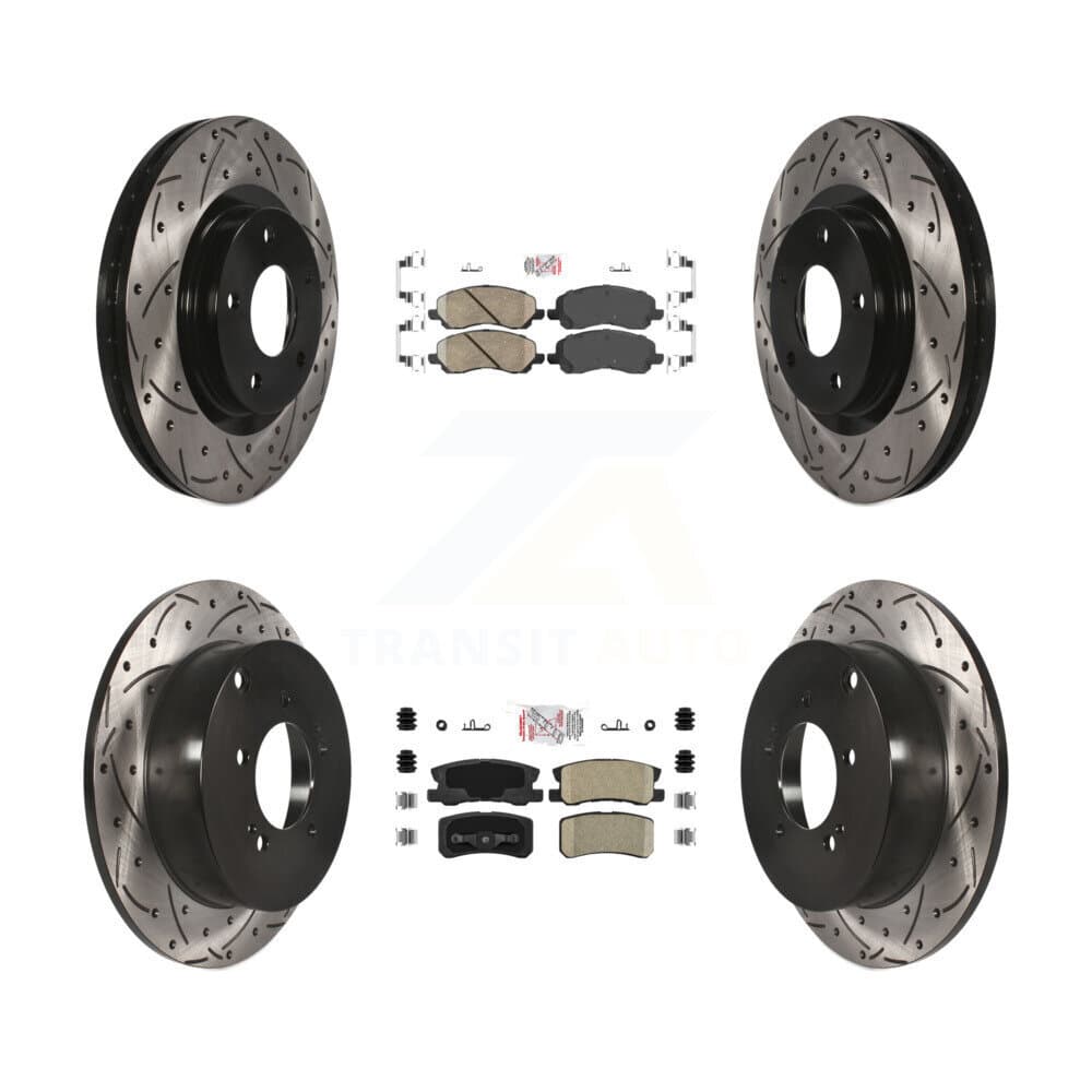 Transit Auto - KDA-100678 - Front and Rear Disc Brake Kits image 1