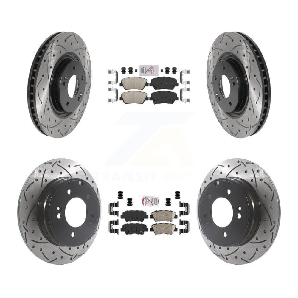 Transit Auto - KDA-100757 - Front and Rear Disc Brake Kits image 1