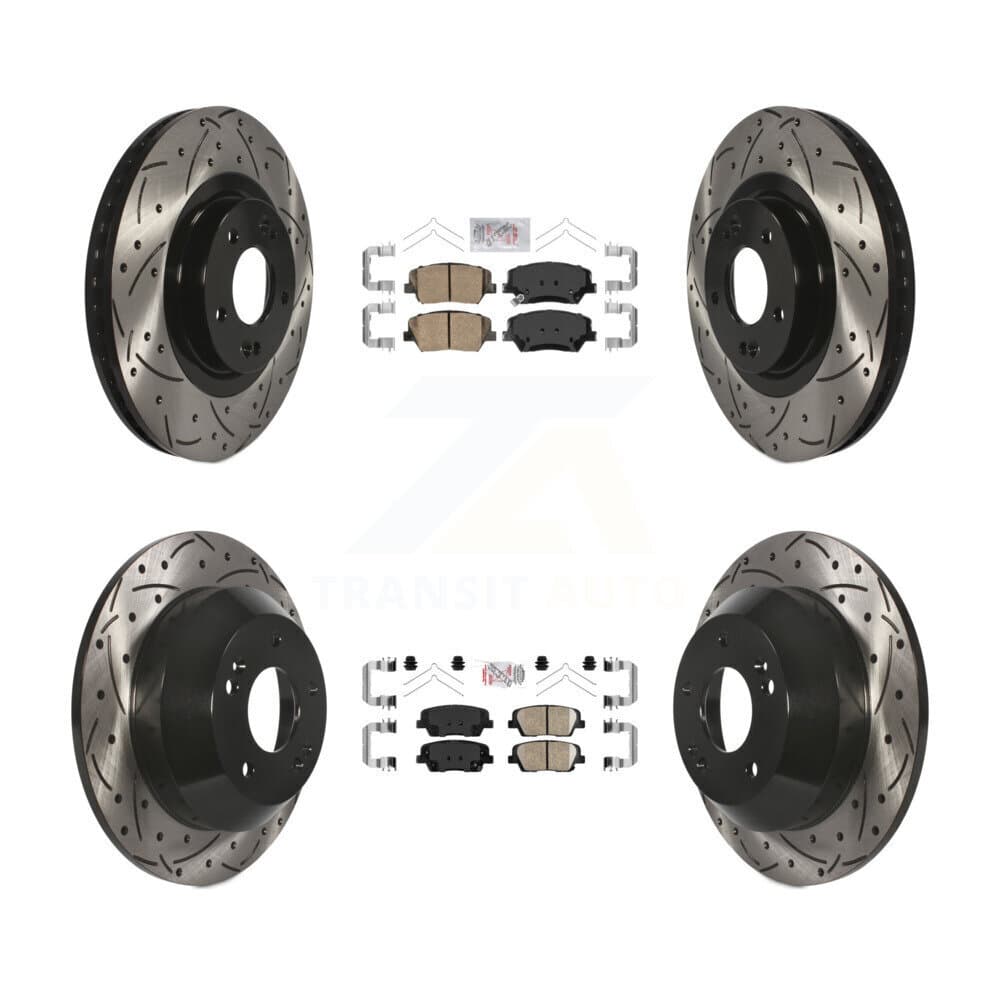 Transit Auto - KDA-100762 - Front and Rear Disc Brake Kits image 1