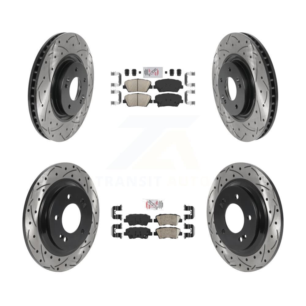 Transit Auto - KDA-100766 - Front and Rear Disc Brake Kits image 1