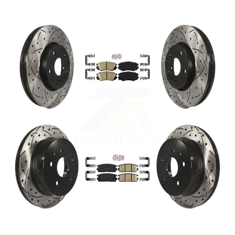 Transit Auto - KDA-100784 - Front and Rear Disc Brake Kits image 1