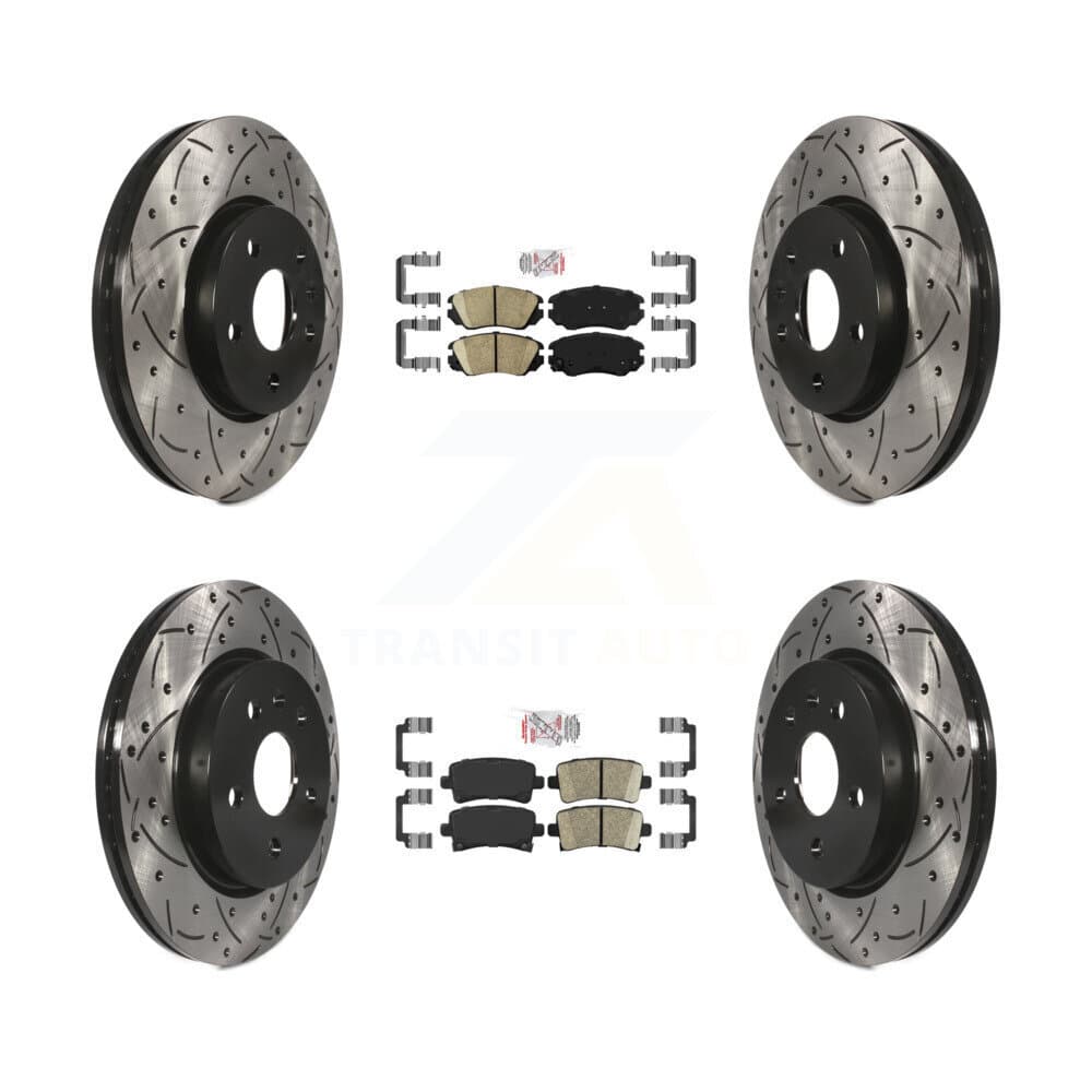 Transit Auto - KDA-100787 - Front and Rear Disc Brake Kits image 1