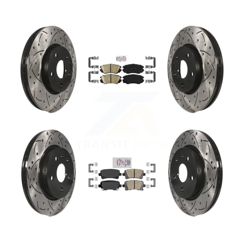 Transit Auto - KDA-100791 - Front and Rear Disc Brake Kits image 1
