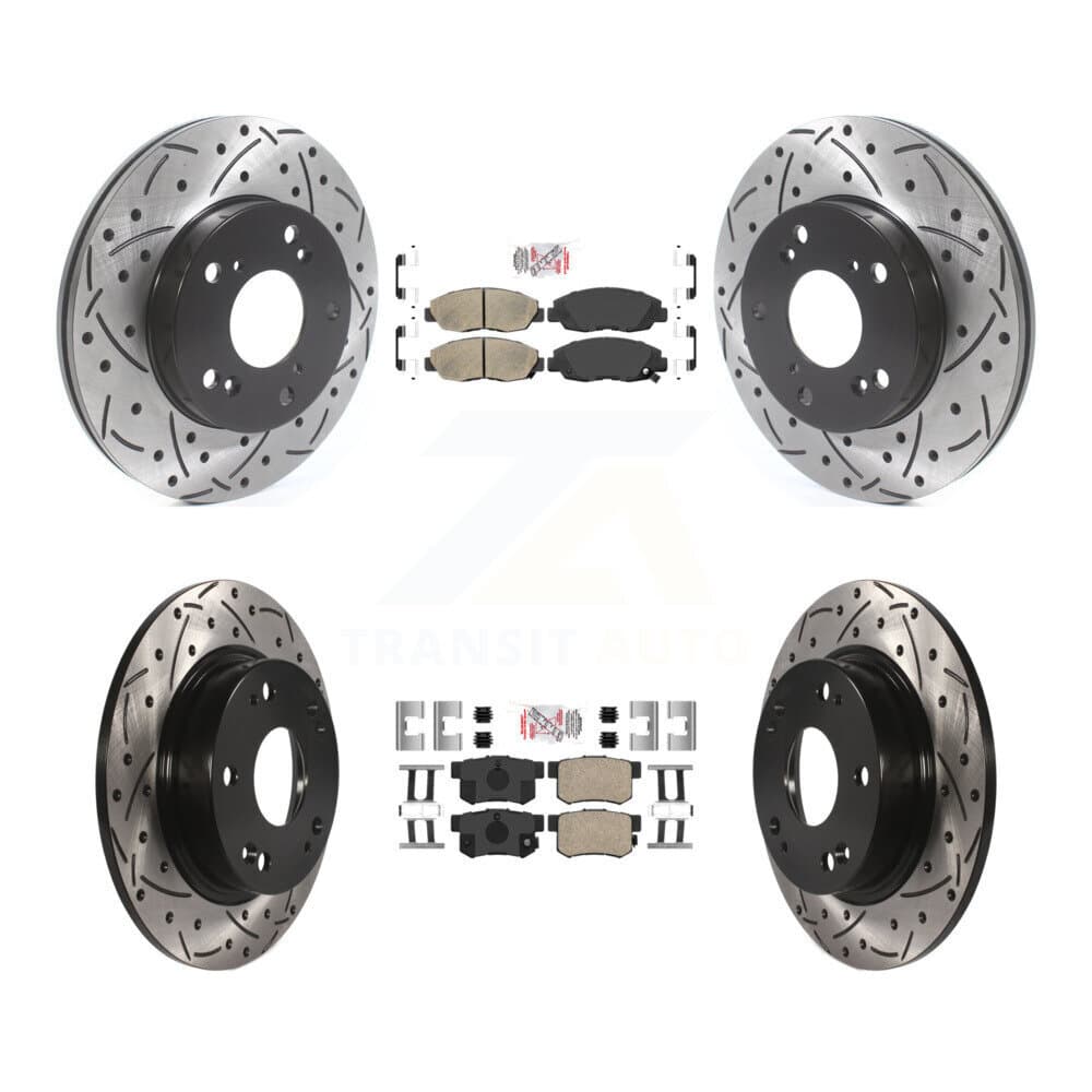 Transit Auto - KDA-100837 - Front and Rear Disc Brake Kits image 1