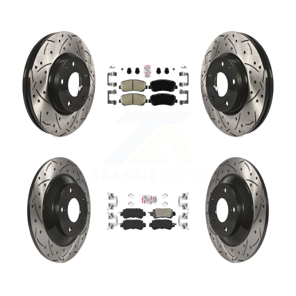 Transit Auto - KDA-100855 - Front and Rear Disc Brake Kits image 1