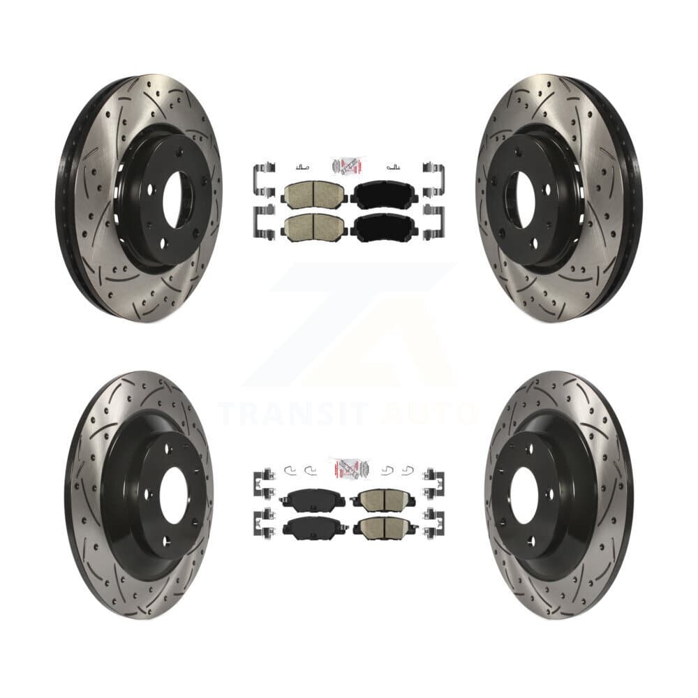 Transit Auto - KDA-100858 - Front and Rear Disc Brake Kits image 1