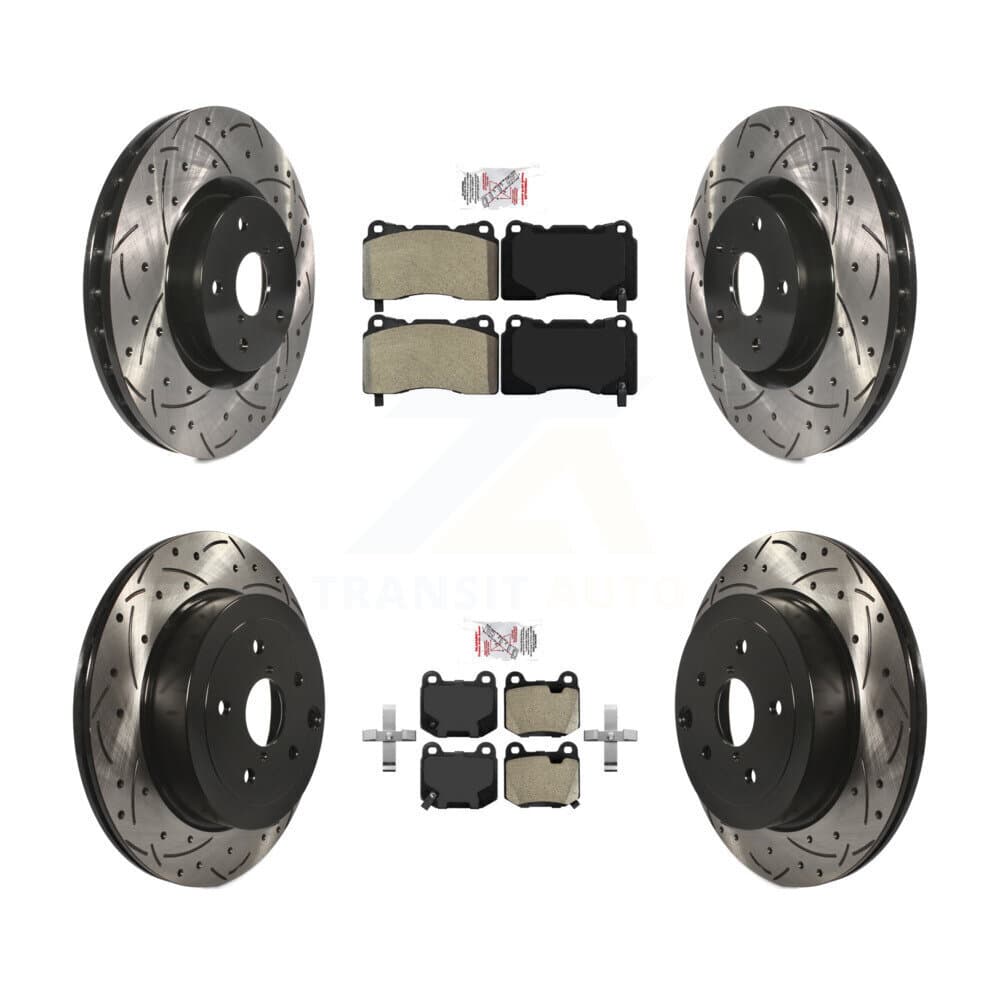 Transit Auto - KDA-100904 - Front and Rear Disc Brake Kits image 1