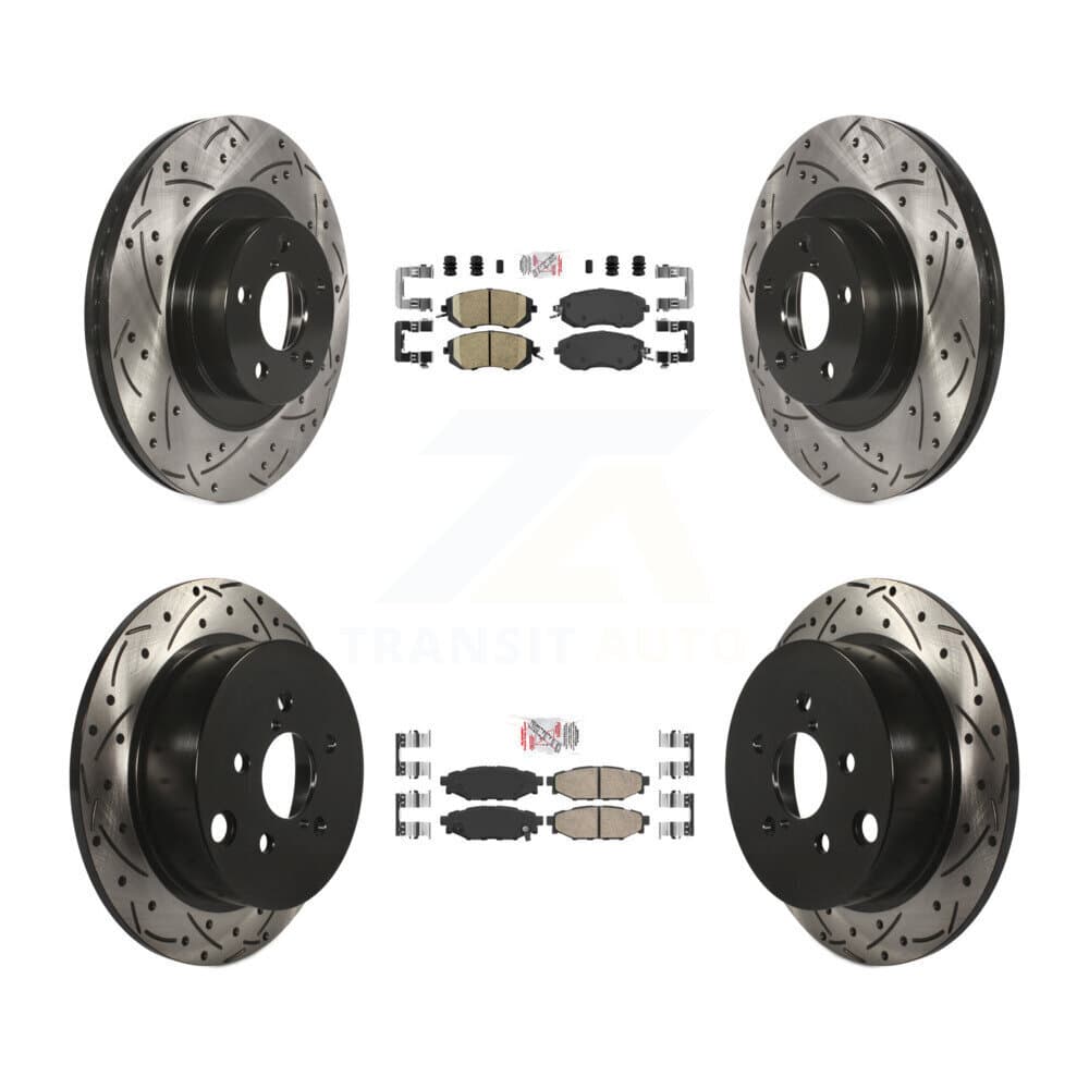 Transit Auto - KDA-100907 - Front and Rear Disc Brake Kits image 1