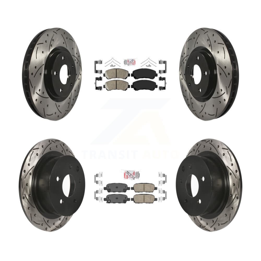 Transit Auto - KDA-100928 - Front and Rear Disc Brake Kits image 1