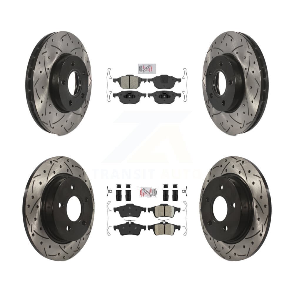 Transit Auto - KDA-100941 - Front and Rear Disc Brake Kits image 1