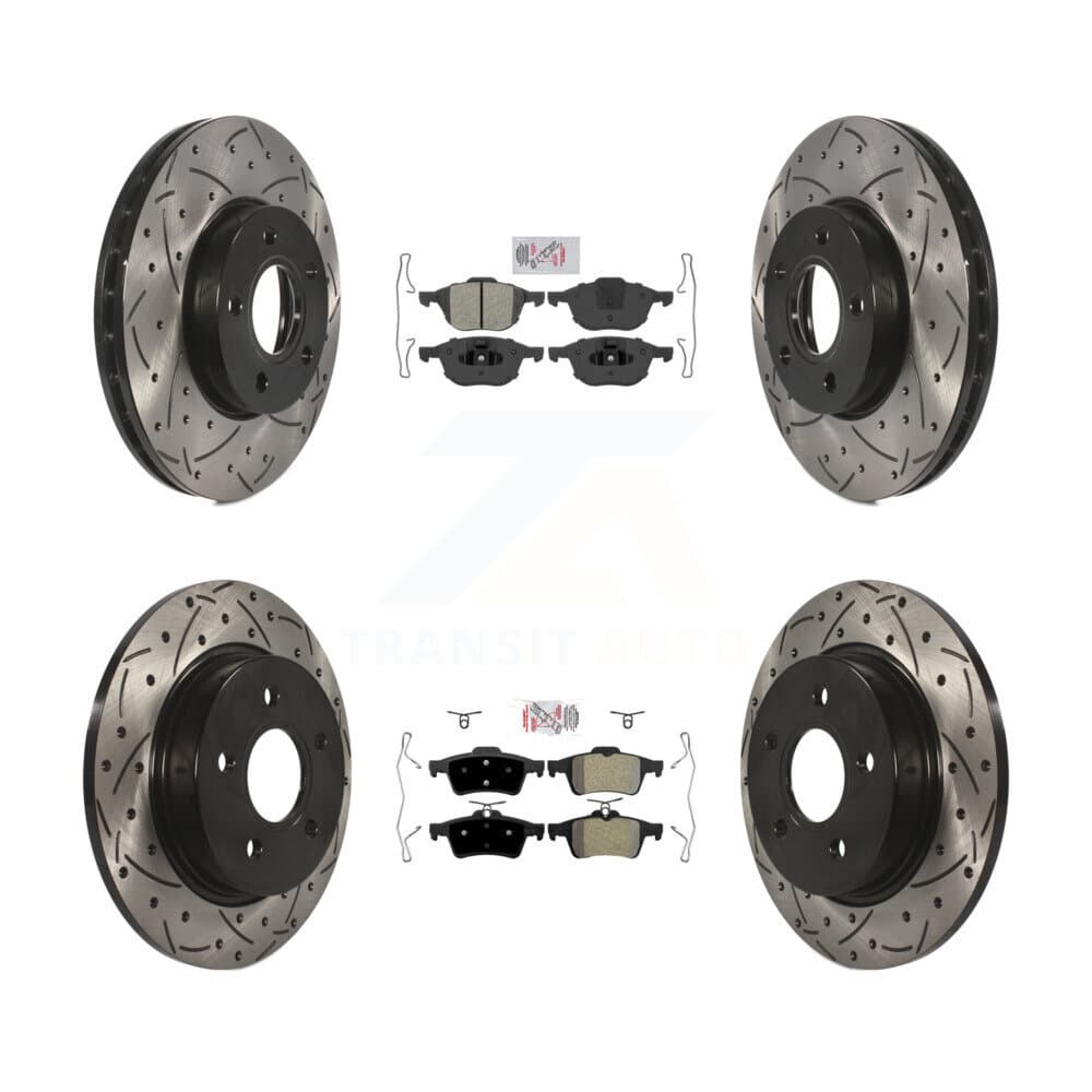 Transit Auto - KDA-100943 - Front and Rear Disc Brake Kits image 1