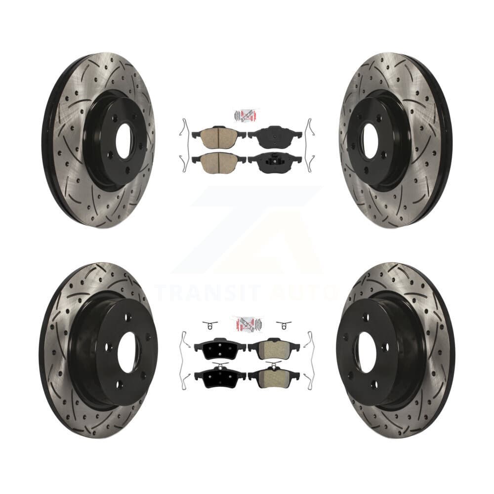 Transit Auto - KDA-100948 - Front and Rear Disc Brake Kits image 1