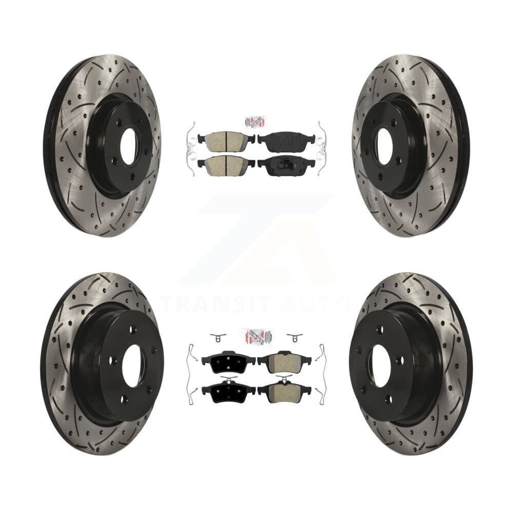 Transit Auto - KDA-100952 - Front and Rear Disc Brake Kits image 1
