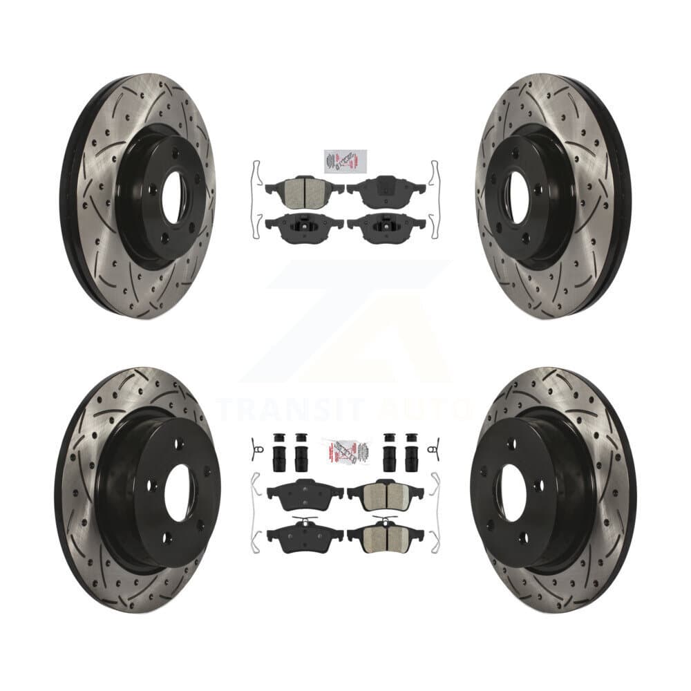 Transit Auto - KDA-100954 - Front and Rear Disc Brake Kits image 1