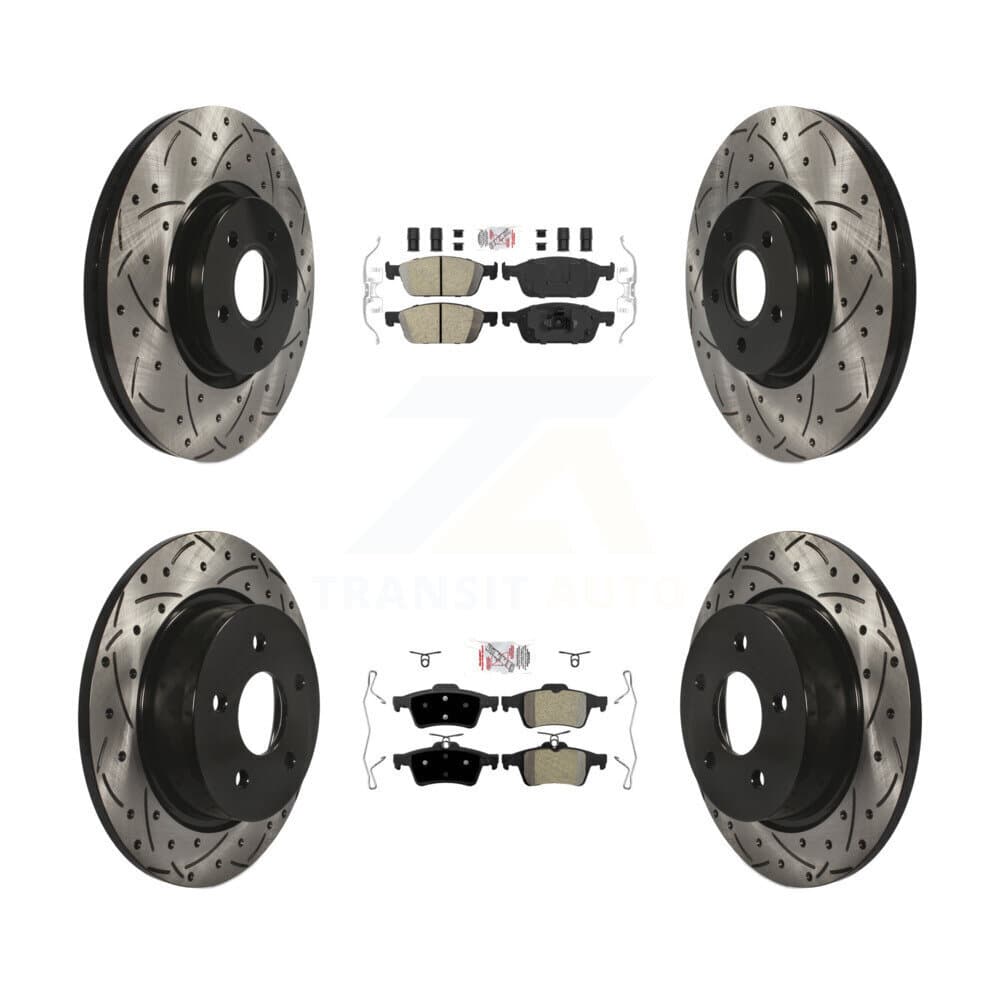 Transit Auto - KDA-100961 - Front and Rear Disc Brake Kits image 1